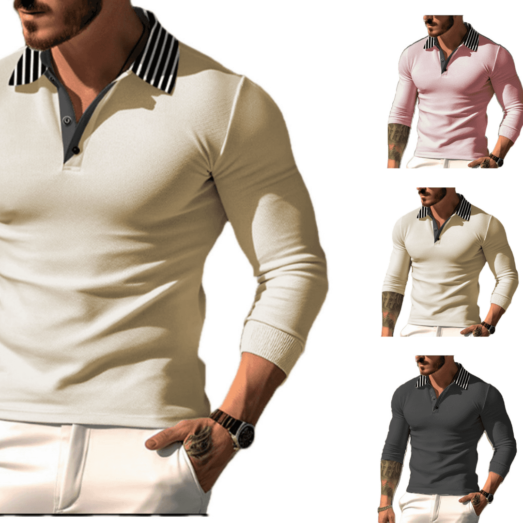 Elior™ | Long Collar Polo for Men