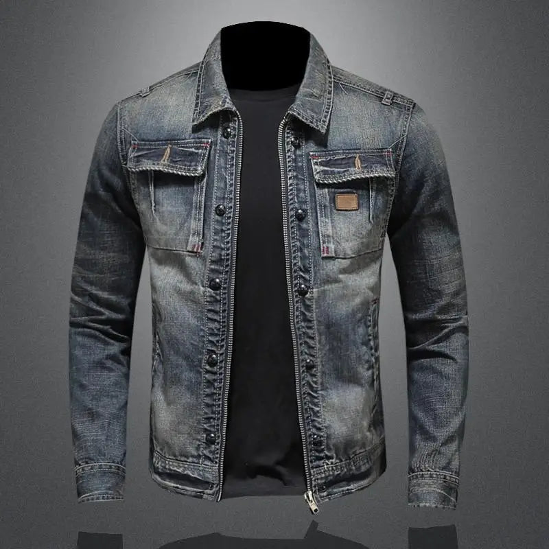 Sebastien™ | Retro Denim Jacket