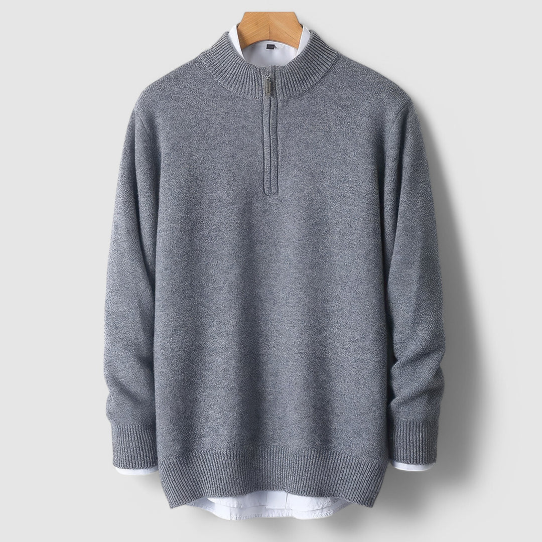 Rhys™ | Wool Zip Sweater