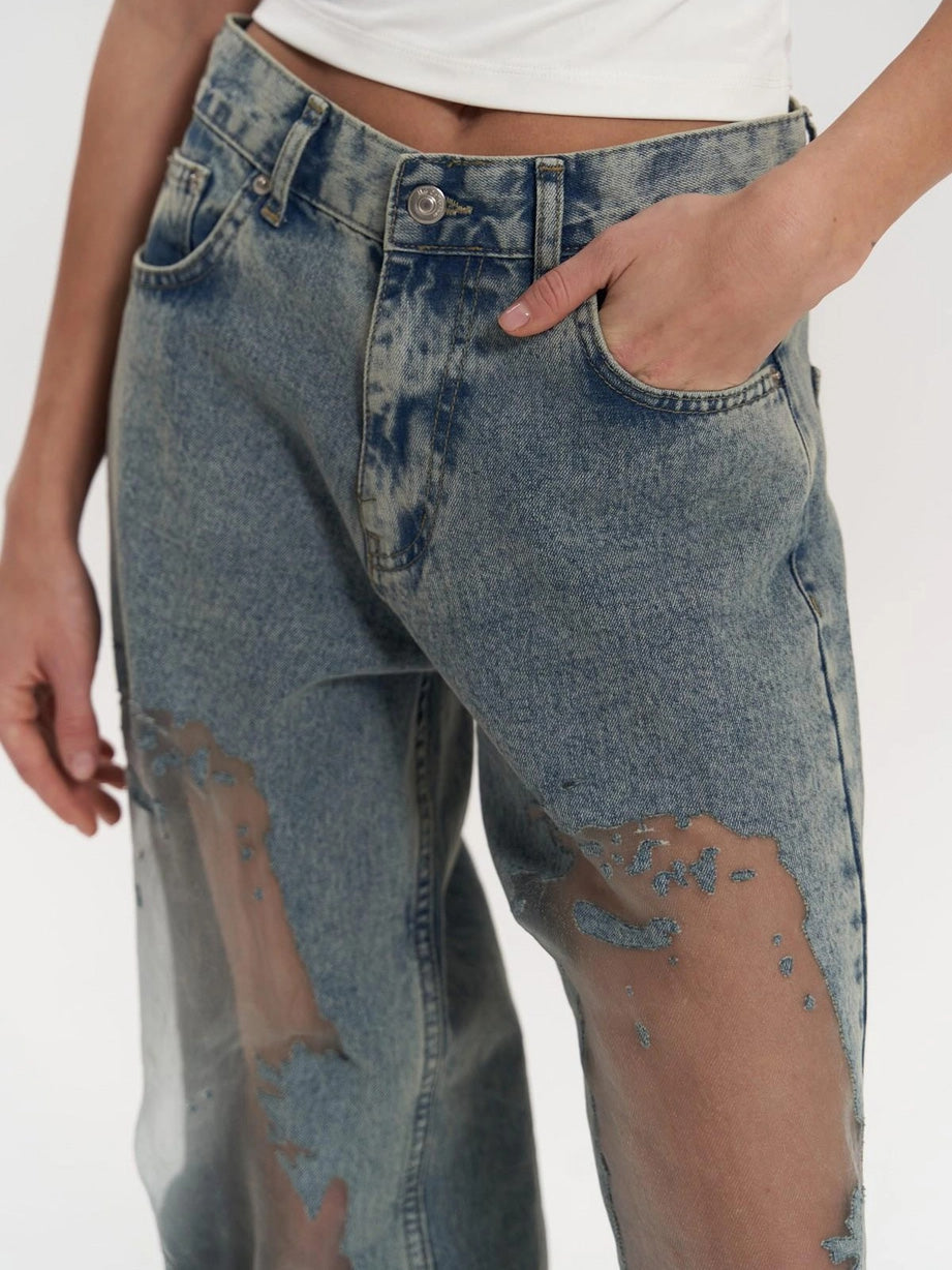 Nova Mesh™ | High-Waisted Jeans