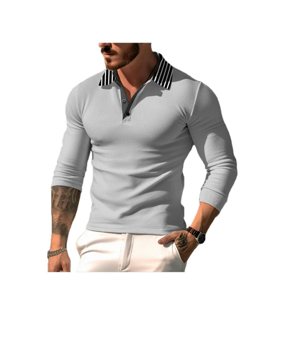 Elior™ | Long Collar Polo for Men