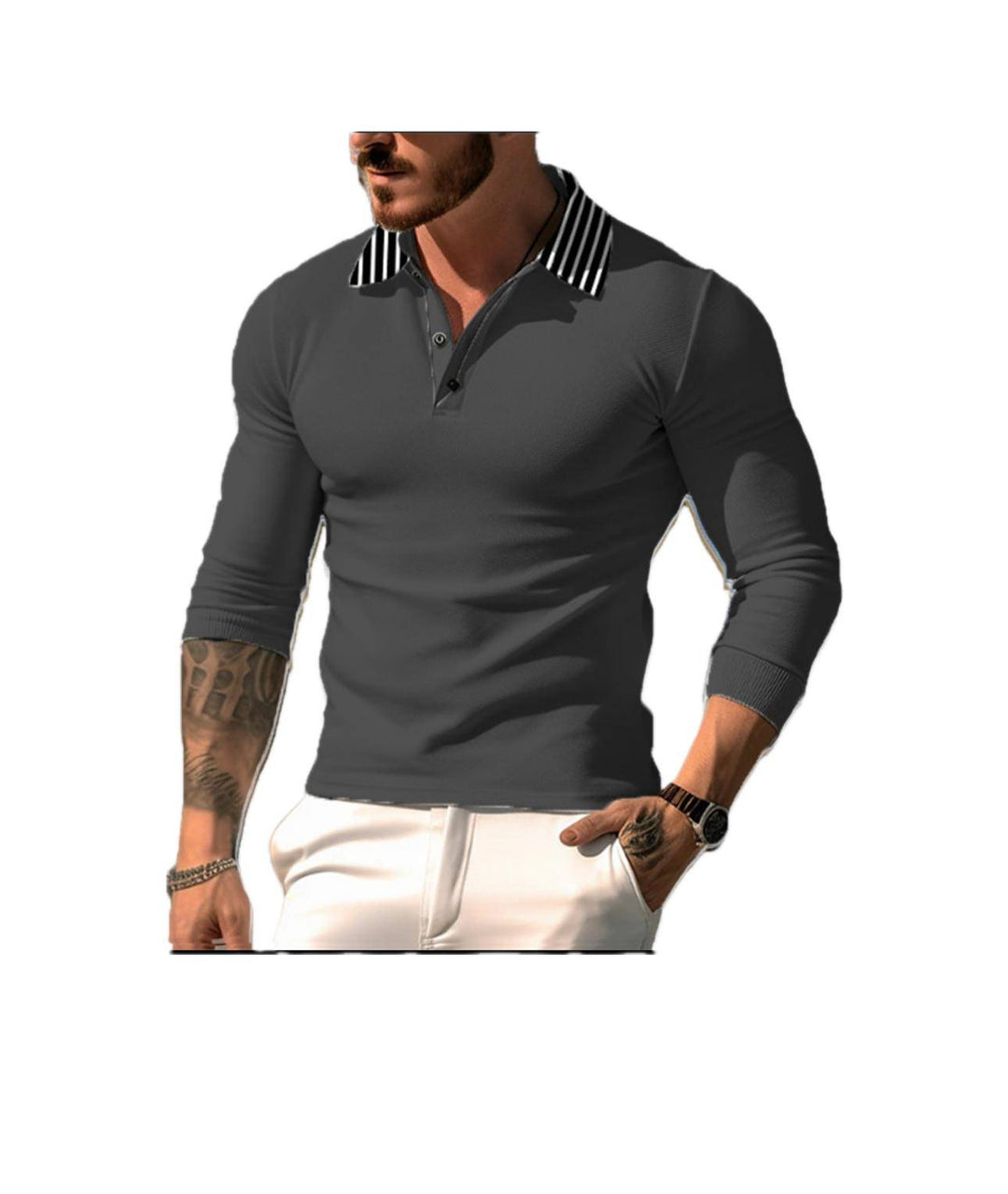 Elior™ | Long Collar Polo for Men