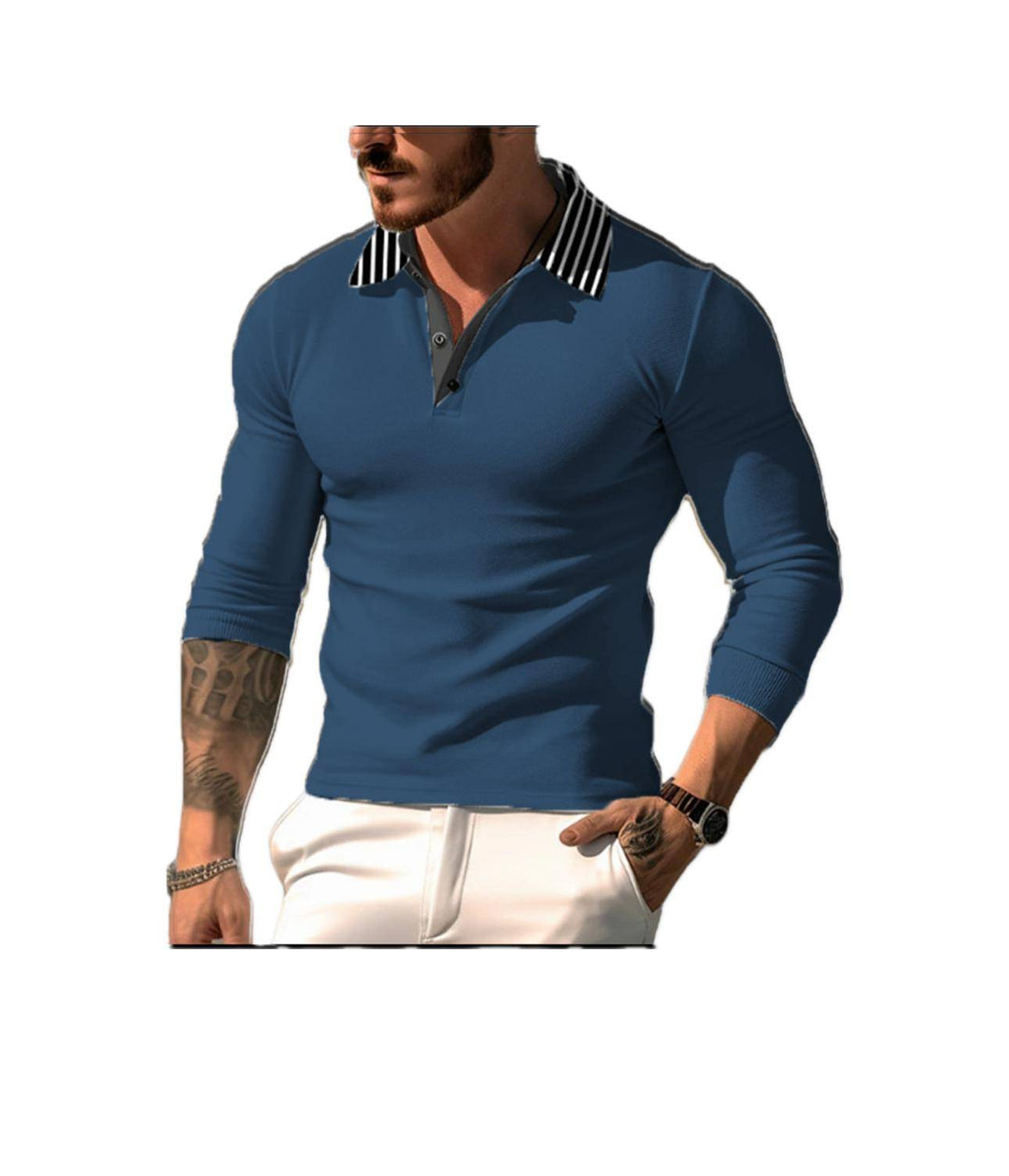 Elior™ | Long Collar Polo for Men